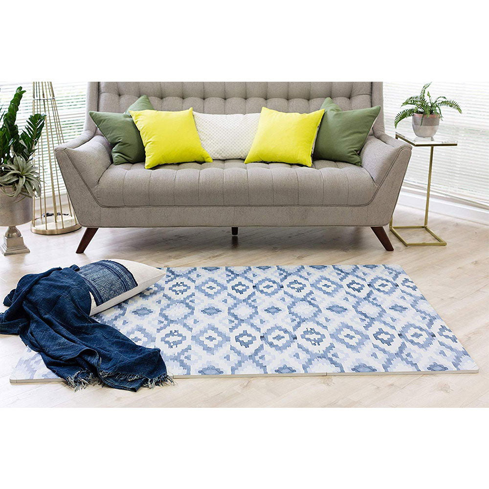 Jackson Rug Blue Play Mat In Living Room