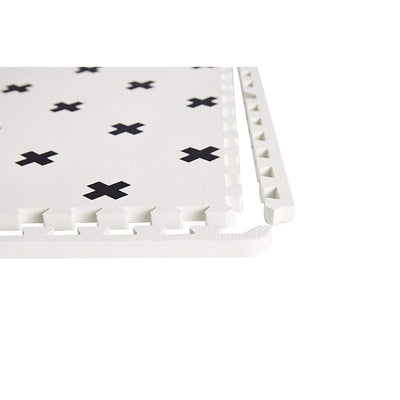 Black And White Cross High Density Eva Foam Playmats/Tiles Wholesale